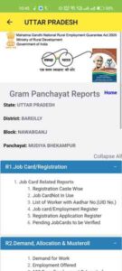gram panchayat report dashboard