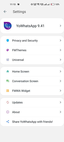 yo whatsapp old version download