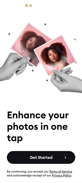 Enhance your photo in one tap