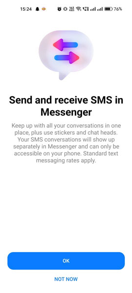 send and receive sms