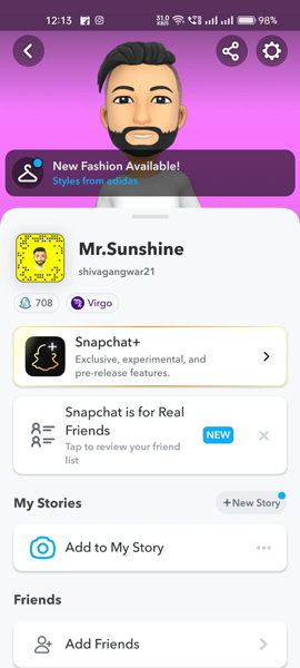 snapchat old version apk