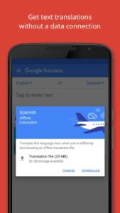 google translate apk old version