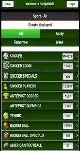 Old Bet9ja Mobile 2013