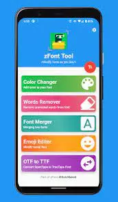 zfont app
