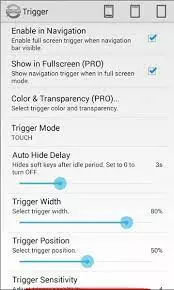 Full screen immersive mode APK